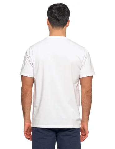 Koszulka męska bawełniana T-shirt subtelny nadruk - produkt 2