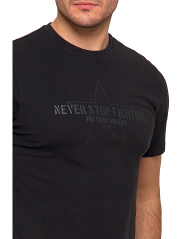 Koszulki i Tank Topy - T-shirt męski koszulka 100% bawełna logo CZARNY - produkt 3