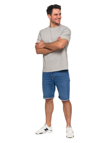 Koszulki i Tank Topy - T-shirt męski oversize bawełna Premium koszulka bez wzoru SZARY - produkt 7