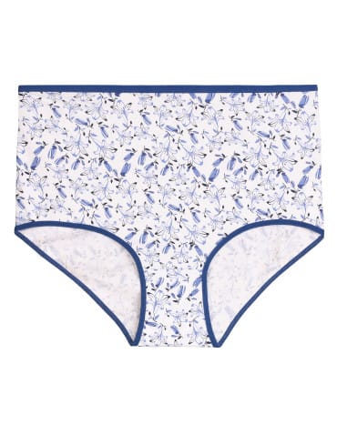 Majtki figi - Figi damskie majtki maxi bikini plus size 3-pak WIELOKOLOROWY - produkt 3