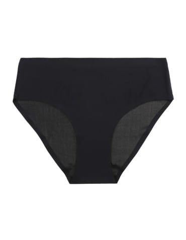 Majtki figi - Majtki damskie figi bikini laserowo cięte CZARNY - produkt 1