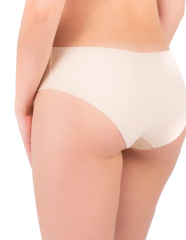 Majtki bezszwowe - Majtki figi damskie bikini laserowo cięte 3-pak WIELOKOLOROWY - produkt 12
