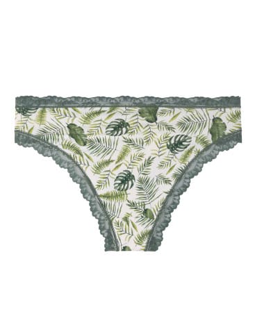 Majtki figi - Majtki figi damskie eleganckie koronkowe wykończenie 2-pak WIELOKOLOROWY - produkt 8