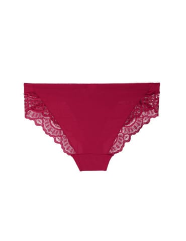 Majtki figi - Majtki damskie figi eleganckie wykończenie koronkowe 2-pak WIELOKOLOROWY - produkt 9