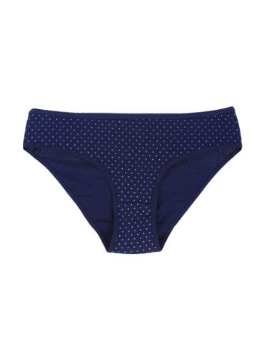 Majtki figi - Majtki figi damskie bawełniane w kropki 4-pak WIELOKOLOROWY - produkt 4