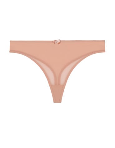 Majtki stringi - Majtki stringi damskie transparentne siateczkowe 6-pak WIELOKOLOROWY - produkt 2
