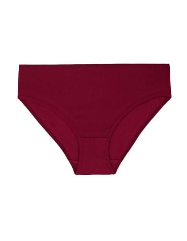 Majtki figi - Majtki damskie bawełniane figi bikini prążkowane 12-pak WIELOKOLOROWY - produkt 4