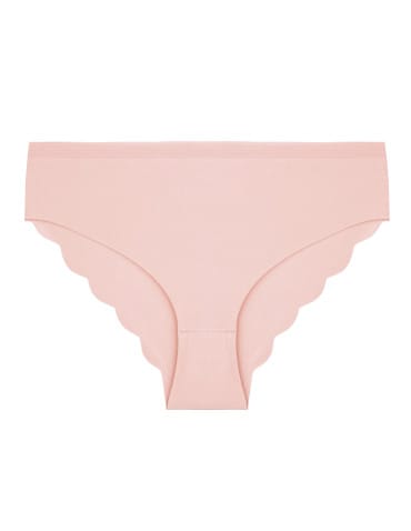 Majtki figi - Figi damskie bikini bawełniane bezszwowe wykończenie 12-pak WIELOKOLOROWY - produkt 4