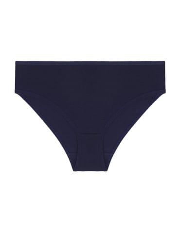 Majtki figi - Majtki damskie figi bikini bawełniane gładkie 6-pak WIELOKOLOROWY - produkt 2