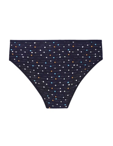 Majtki figi - Majtki damskie figi bikini bawełniane gładkie 6-pak WIELOKOLOROWY - produkt 4