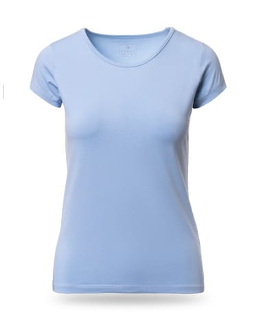 Koszulki i T-shirty - Koszulka damska T-shirt bawełniana z okrągłym dekoltem 3-pak WZÓR 1 - produkt 2