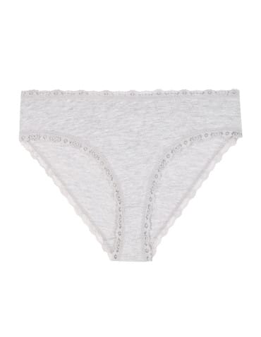 Majtki figi - Majtki damskie figi bikini bawełniane z koronką 6-pak WIELOKOLOROWY - produkt 4