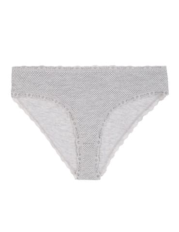 Majtki figi - Majtki damskie figi bikini z wzorem wykończone koronką 6-pak WIELOKOLOROWY - produkt 5