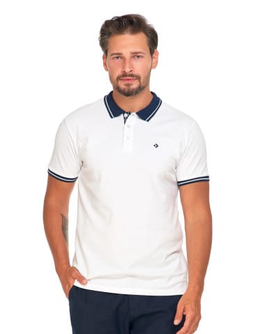 Polo - Koszulka polo męska bawełna czesana Premium BIAŁY - produkt 1