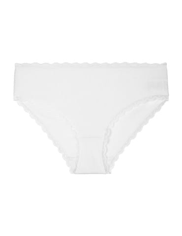 Majtki figi - Majtki damskie figi bikini prążkowane z koronką 6-pak WIELOKOLOROWY - produkt 7