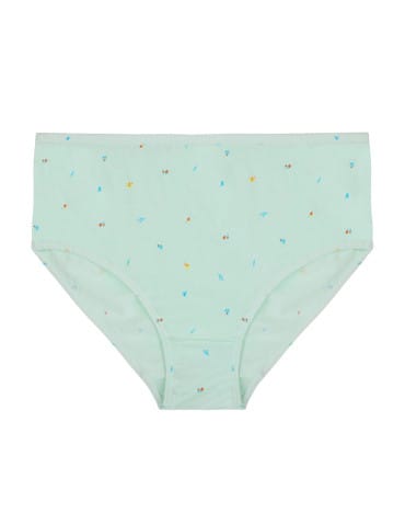 Majtki figi - Figi majtki bawełniane plus size klasyczne 4-pak WIELOKOLOROWY - produkt 5