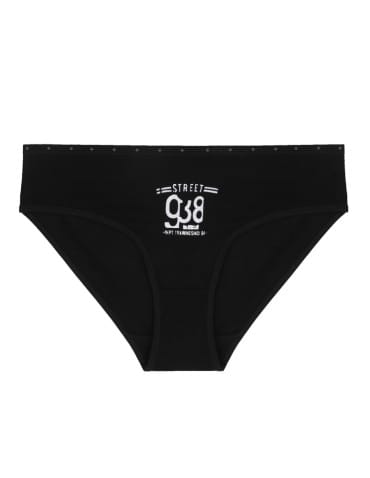 Majtki figi - Majtki figi damskie bikini bawełniane z nadrukiem 4-pak WIELOKOLOROWY - produkt 6