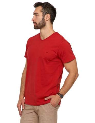 Koszulki i Tank Topy - Koszulka męska T-shirt z bawełny Premium 3-pak WIELOKOLOROWY - produkt 8