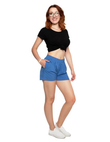 Szorty damskie letnie - Szorty damskie sportowe krótkie spodenki JEANS - produkt 5
