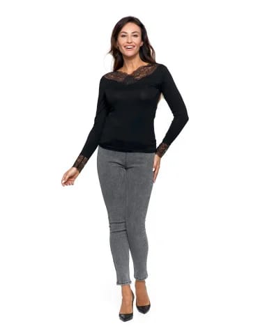 Spodnie jeansy damskie typu skinny elastyczne