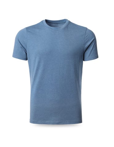 Koszulki i Tank Topy - Koszulka męska bawełniana T-shirt CIEMNY NIEBIESKI - produkt 3