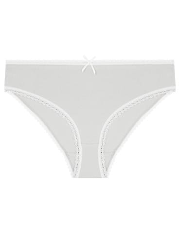 Majtki figi - Damskie majtki mini bikini z koronkowym wykończeniem 4-pak WIELOKOLOROWY - produkt 3