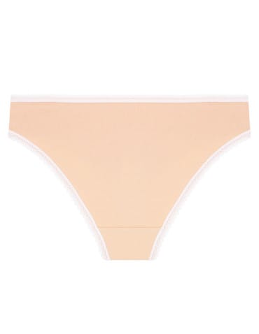 Majtki figi - Damskie majtki mini bikini z koronkowym wykończeniem 4-pak WIELOKOLOROWY - produkt 5