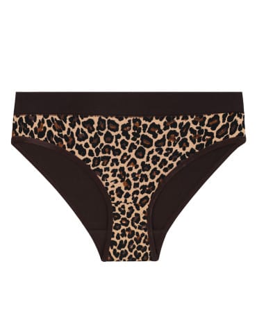 Majtki figi - Damskie majtki figi bikini z podwyższonym stanem 4-pak WIELOKOLOROWY - produkt 5