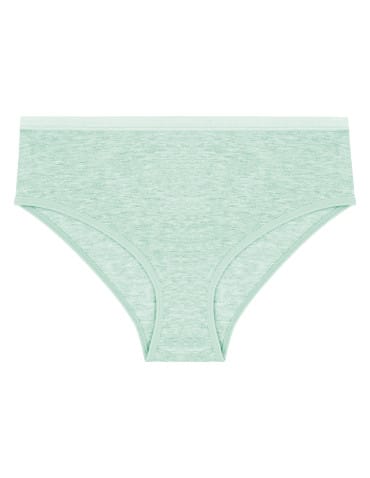 Majtki figi - Damskie majtki figi bikini klasyczne z gumką w pasie 4-pak WIELOKOLOROWY - produkt 3