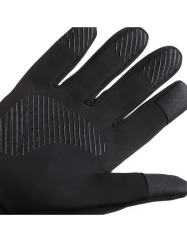 Czarne rękawiczki męskie sportowe typu Softshell dotykowe - produkt 2