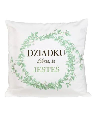 Poduszki dekoracyjne - Poduszka dekoracyjna pomysł na prezent na Dzień Dziadka WZÓR 1 - produkt 1