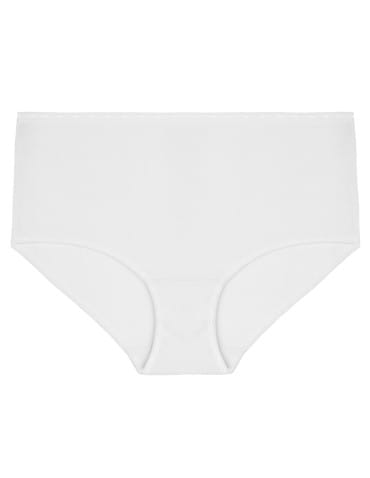Majtki figi - Damskie figi maxi bikini bawełniane wysoki stan 3-pak WIELOKOLOROWY - produkt 3