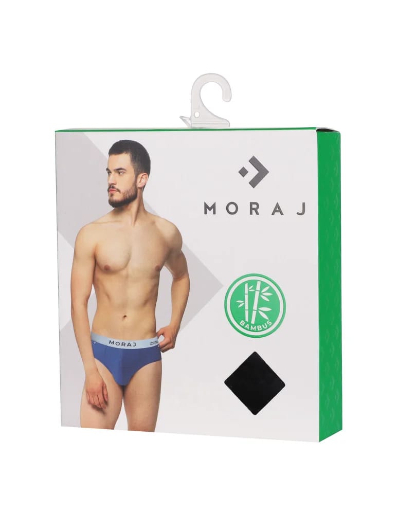 Slipy -  Męskie slipy bambusowe wiskoza klasyczne 6-pak WIELOKOLOROWY  - produkt moraj.pl 5