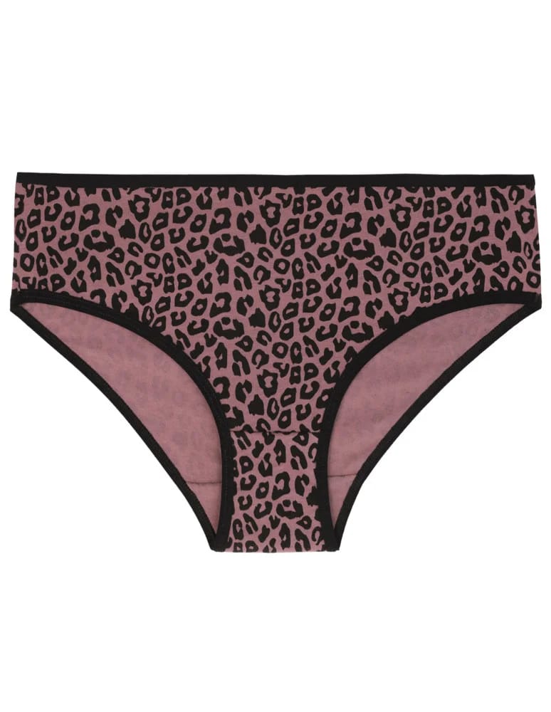 Majtki figi - Damskie majtki figi bikini z bawełny 3-pak WIELOKOLOROWY - produkt moraj.pl 4