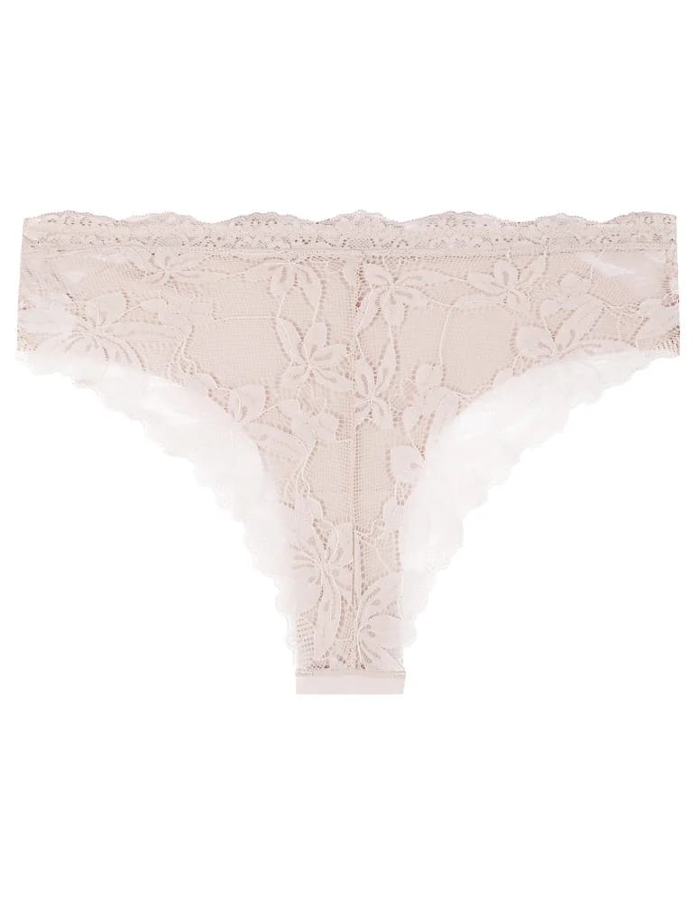 Majtki figi - Majtki bawełniane damskie figi bikini koronkowy tył 6-pak WIELOKOLOROWY  - produkt moraj.pl 4