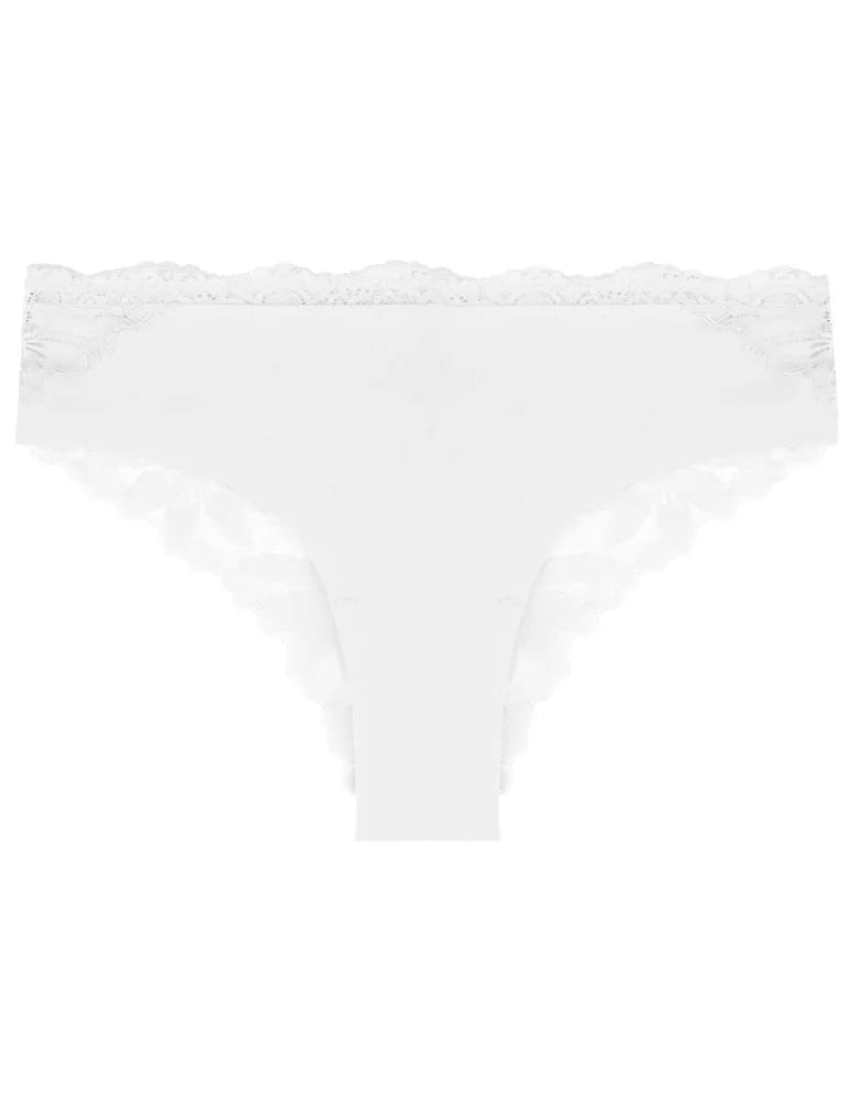 Majtki figi - Majtki bawełniane damskie figi bikini koronkowy tył 6-pak WIELOKOLOROWY  - produkt moraj.pl 5
