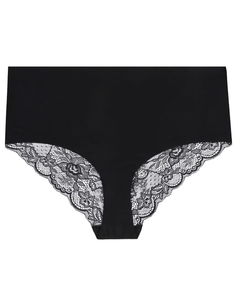 Majtki figi - Majtki damskie z koronką maxi bikini 3-pak WIELOKOLOROWY  - produkt moraj.pl 2