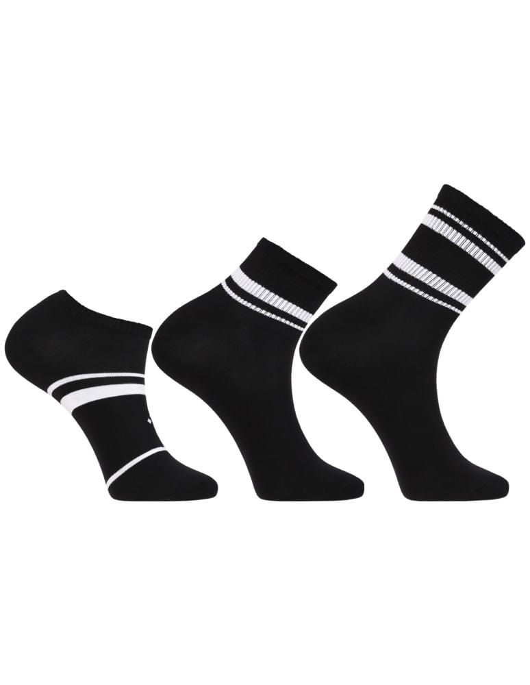 Skarpety stopki - Skarpetki bawełniane unisex 3-pak CZARNY - produkt moraj.pl 1