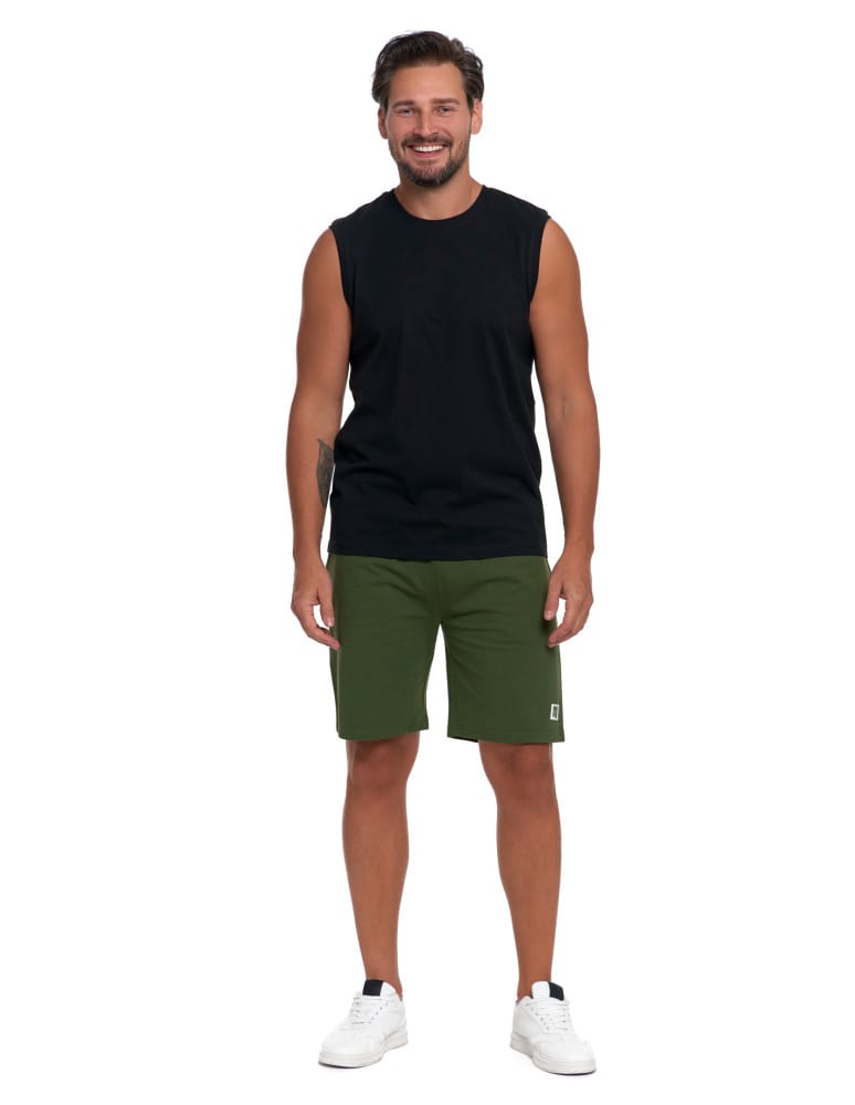 Koszulki i Tank Topy - Koszulka męska tank top bez rękawów CZARNY  - produkt moraj.pl 5