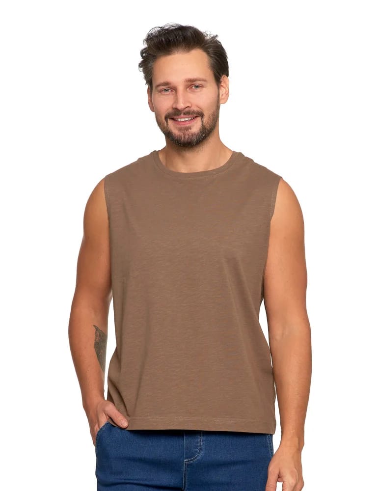 Koszulki i Tank Topy - Koszulka męska tank top bez rękawów bawełniana 3-pak WIELOKOLOROWY - produkt moraj.pl 6