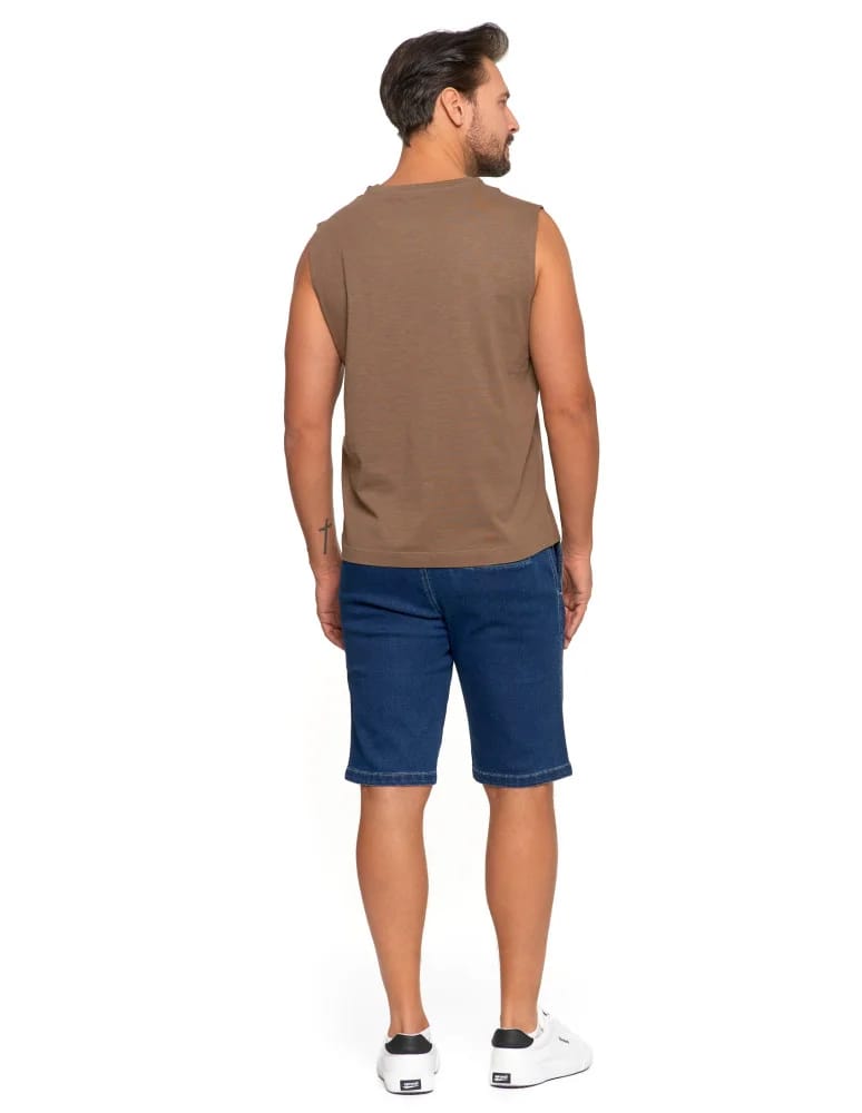 Koszulki i Tank Topy - Koszulka męska tank top bez rękawów bawełniana 3-pak WIELOKOLOROWY - produkt moraj.pl 8