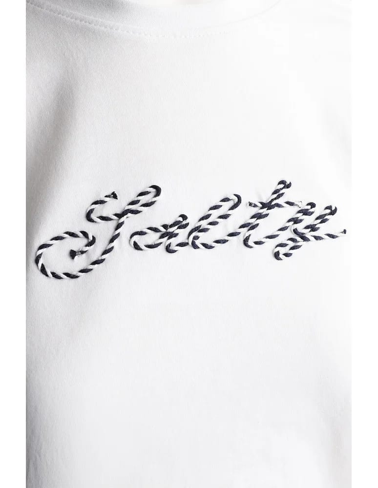 Koszulki i T-shirty - Koszulka damska z krótkim rekawem T-shirt regular BIAŁY - produkt moraj.pl 3