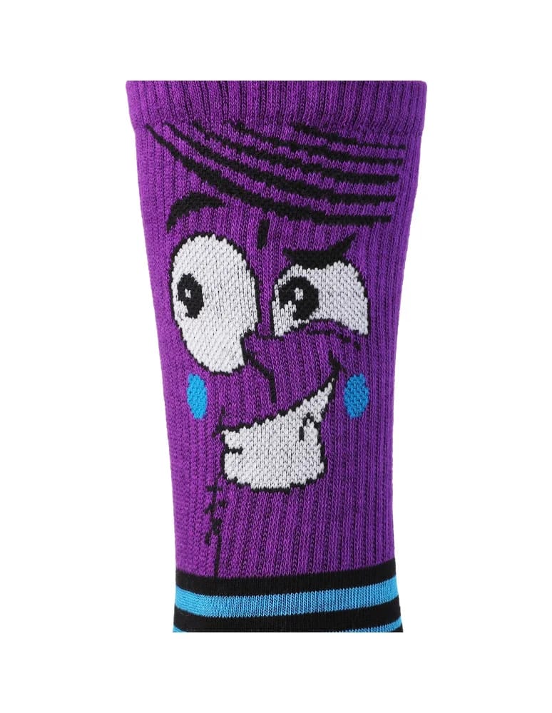 Skarpety damskie - Skarpetki bawełniane unisex z zabawnym wzorem 3-pak FIOLETOWY - produkt moraj.pl 9