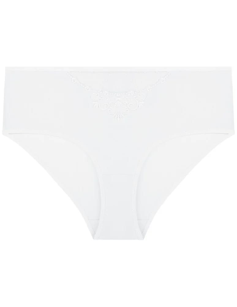 Majtki figi - Majtki figi damskie maxi bikini z siateczką i koronką 4-pak WIELOKOLOROWY - produkt moraj.pl 4
