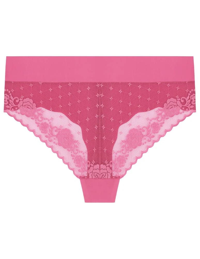Majtki figi - Majtki damskie figi maxi bikini laserowo cięte koronka 6-pak WIELOKOLOROWY  - produkt moraj.pl 2