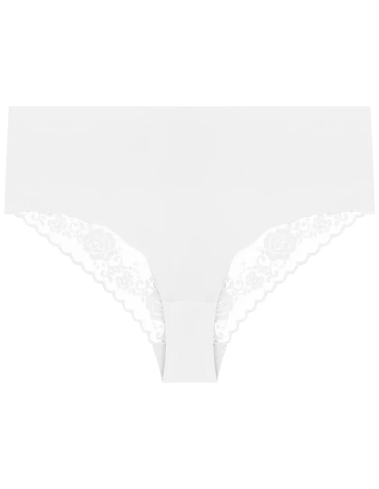 Majtki figi - Majtki damskie figi maxi bikini laserowo cięte koronka 6-pak WIELOKOLOROWY  - produkt moraj.pl 4