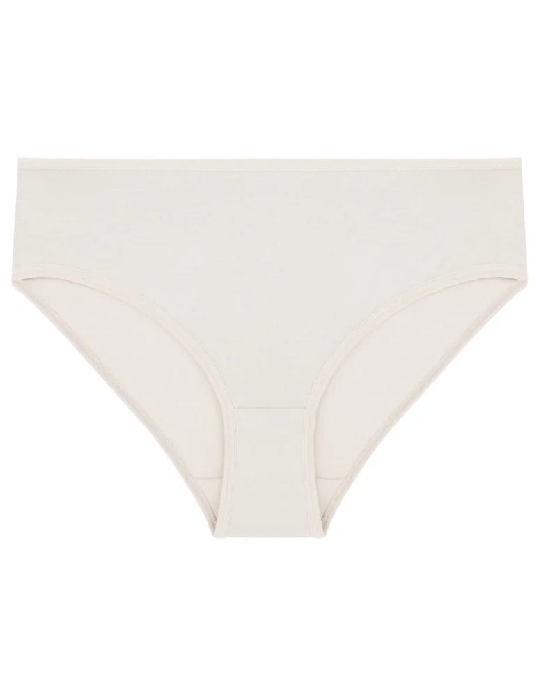 Majtki figi - Majtki figi bikini damskie bawełniane 3-pak BEŻOWY - produkt moraj.pl 2