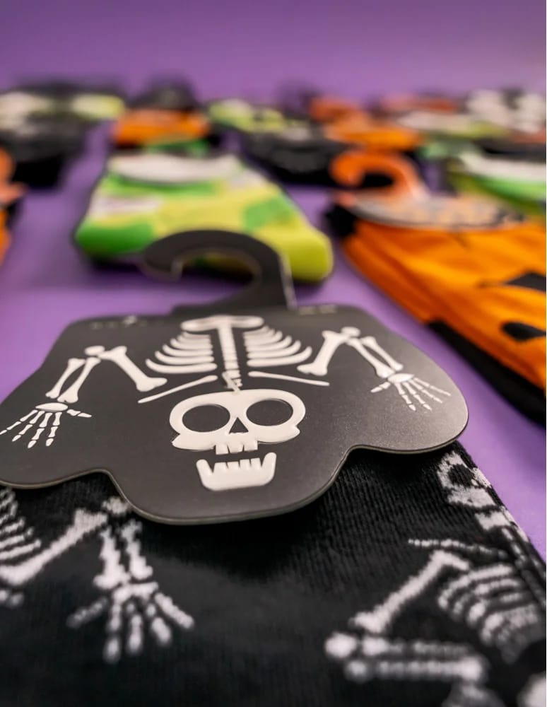 Skarpetki długie - Skarpetki męskie długie halloween CZARNY - produkt moraj.pl 4