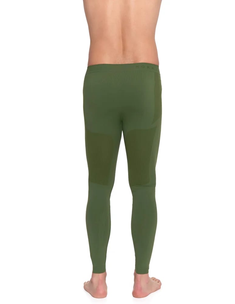 Bielizna termoaktywna - Męska bielizna termoaktywna legginsy ZIELONY - produkt moraj.pl 9