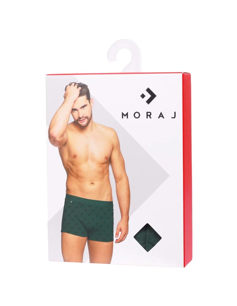 Bokserki dopasowane - Bokserki męskie majtki bawełniane z nadrukiem 6-pak WIELOKOLOROWY  - produkt moraj.pl 3